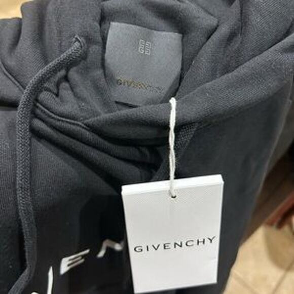 Givenchy men's cotton fleece hoodie size medium NWT - Picture 3 of 11